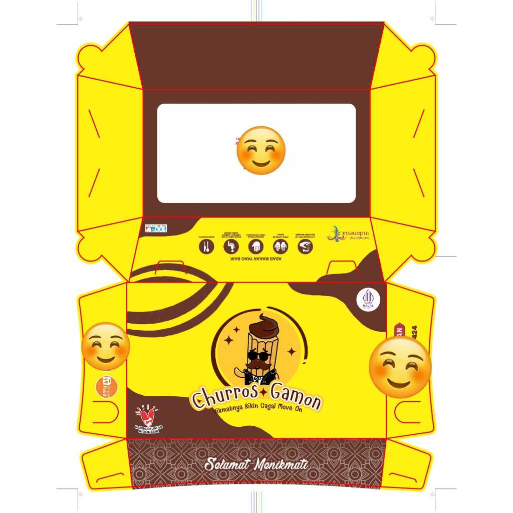 

DUS CUSTOM UKURAN M/18,5X11X5CM MINIMAL ORDER 1000 PCS