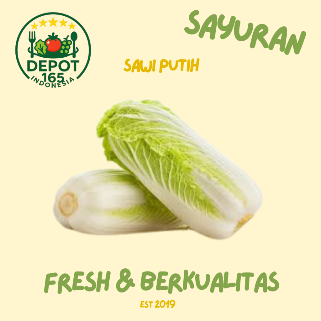 

SAWI PUTIH | 500GR & 1KG | DEPOT 165 INDONESIA MART | SURABAYA
