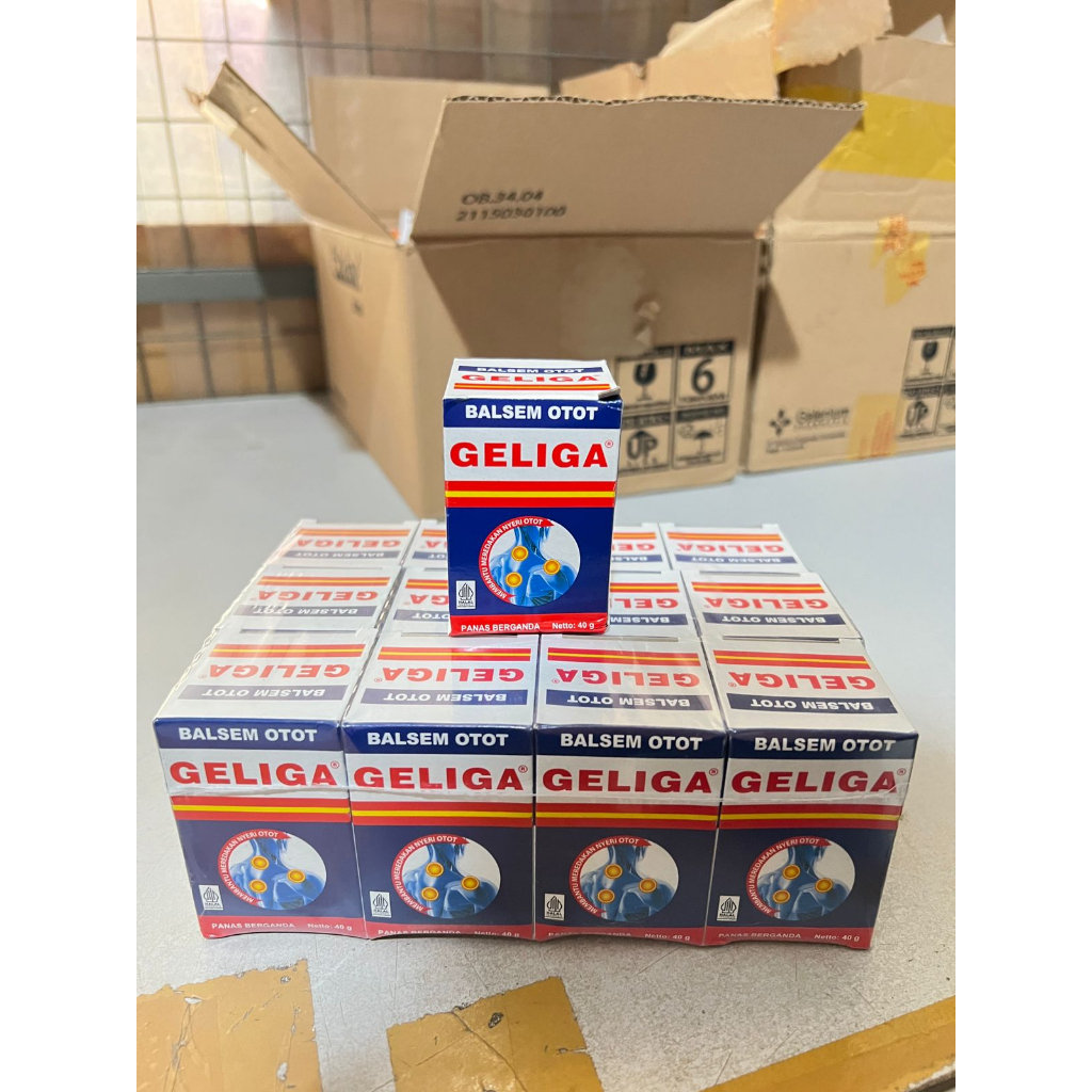 [KHUSUS BATAM] Balsem Otot Geliga / Balsem Geliga 20 Gr 1 Lusin