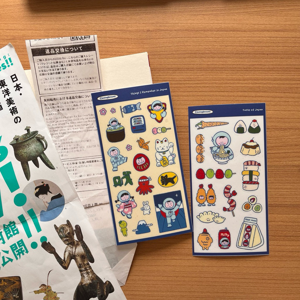 

planner & journal sticker edisi liburan | sticker lucu aesthetic - chasingdreams