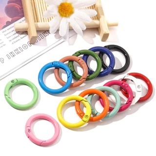 (1PCS) Ring O besi warna 33mm / ring tas /ring gantungan bulat DIY