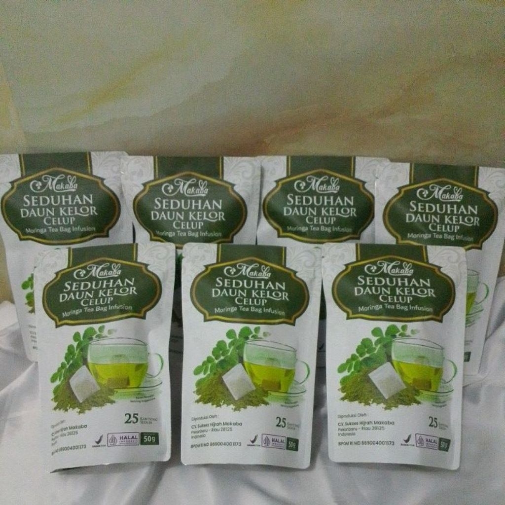 

seduhan daun kelor celup