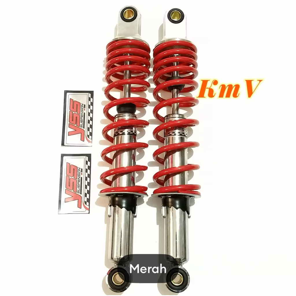 Shockbreaker / Shock Belakang Vega Jupiter Copy YSS Ukuran 280MM Motor Vega Jupiter z - Merah