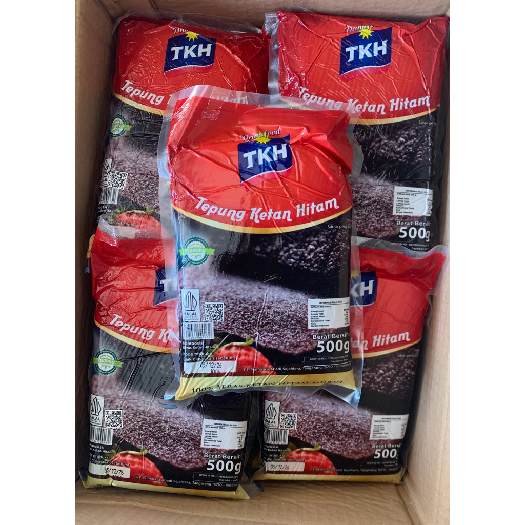 

Tepung Ketan TKH 500gr (1 Dus isi 20pcs)