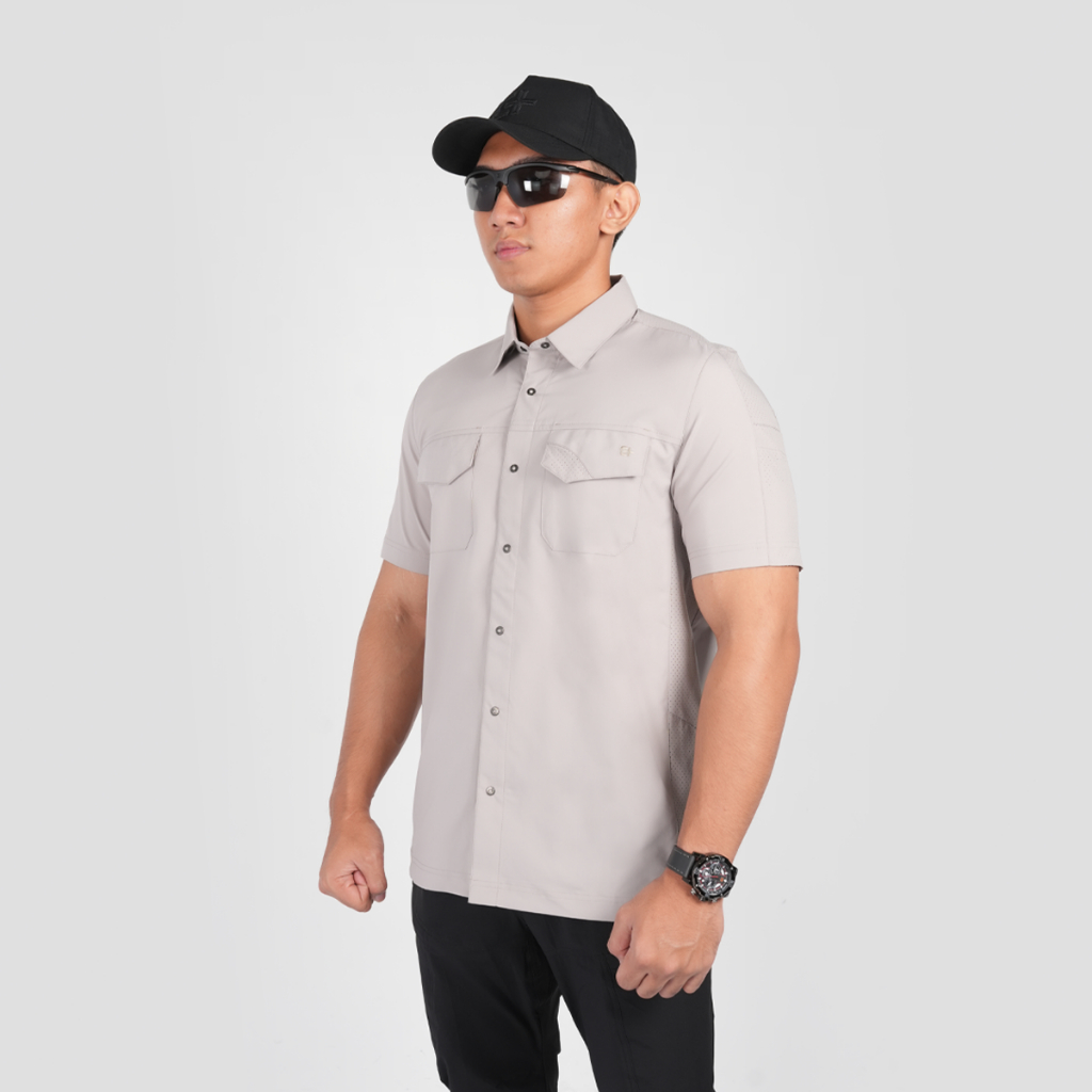 Kemeja Lengan Pendek Pria Cartenz Tactical Akkadian