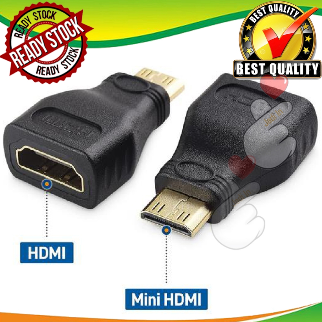 KONEKTOR HDMI MINI TO HDMI / MINI HDMI TO HDMI