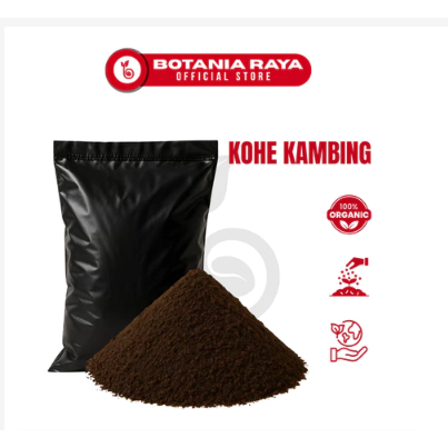 Pupuk kandang kambing 25kg & 1kg l kohe / Pupuk organik