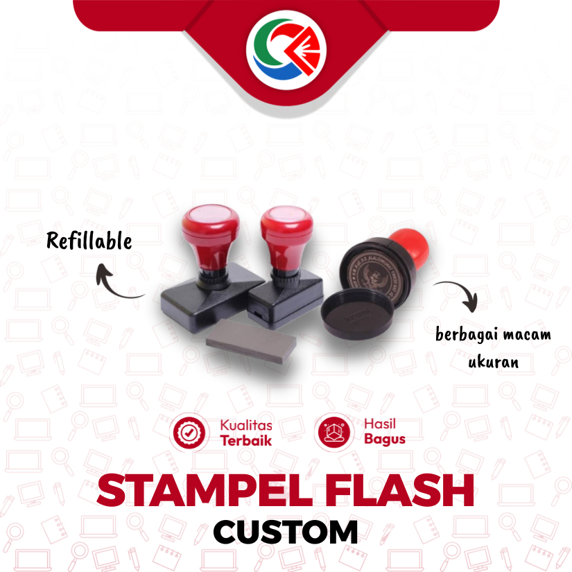 

STEMPEL FLASH CUSTOM REFILLABLE