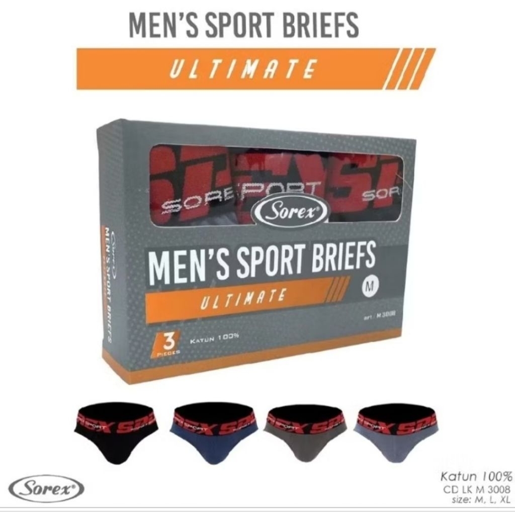 Celana Dalam Sport Pria Sorex Man