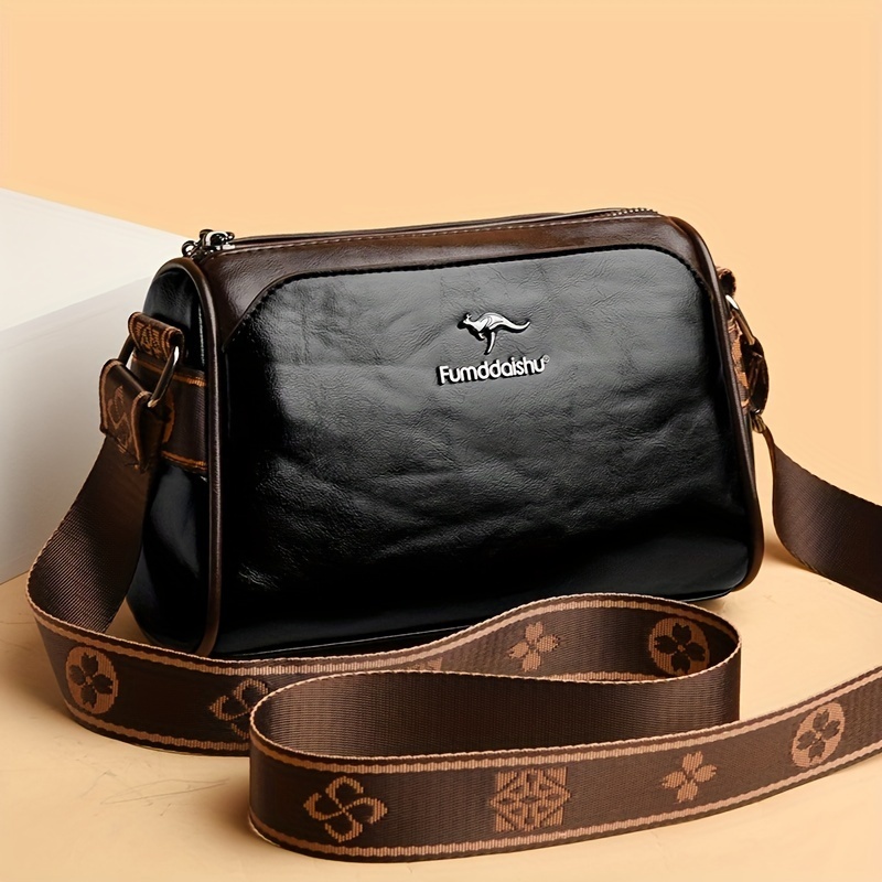 ChrisBag (pisban polos) Tas Selempang Wanita Tas Bahu Wanita Tas Tali Webbing Tas Kulit Perempuan Sl