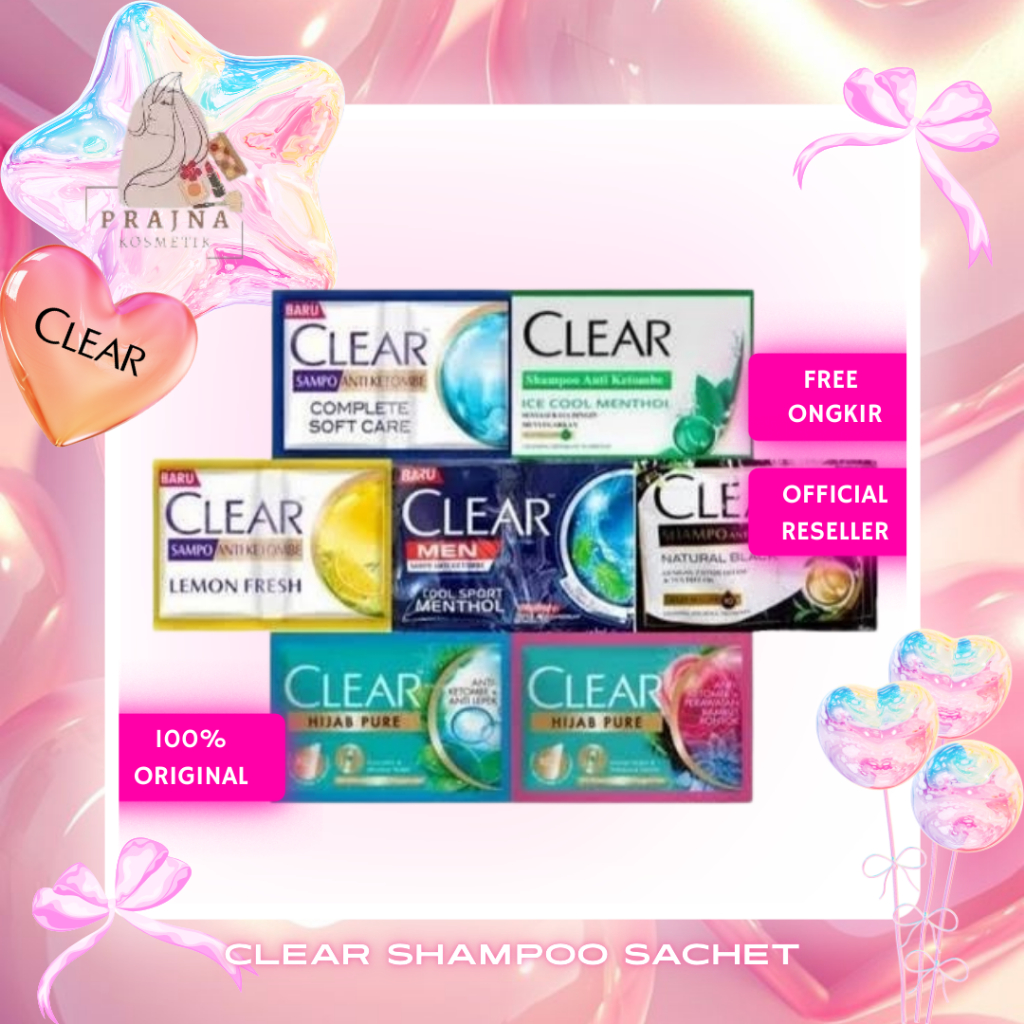 Clear Shampoo Kemasan Sachet Renceng
