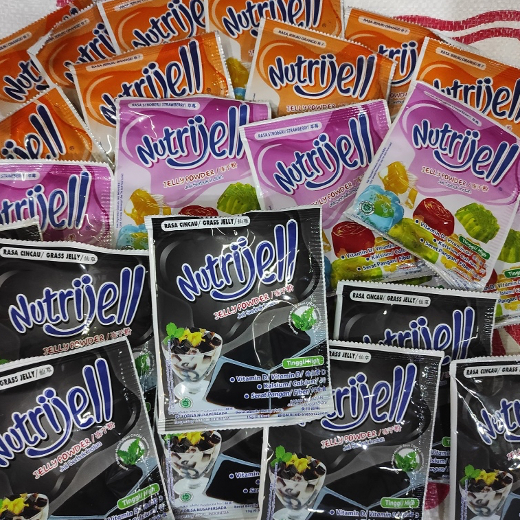 

Nutrijell Jelly Powder Saset 85gr // Semua Varian Rasa (1 Pcs)