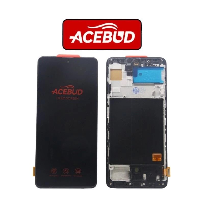 LCD SAMSUNG A51 A515 + TOUCHSCREEN + FRAME OLED FINGERPRINT ACEBUD