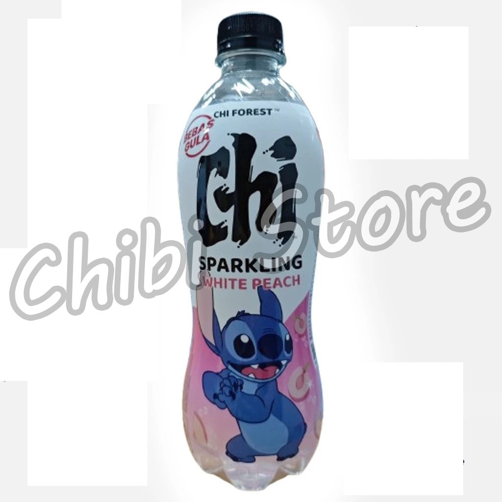 

CHI Forest Sparkling Water Bebas White Peach 480ml - Minuman Soda Rasa Persik