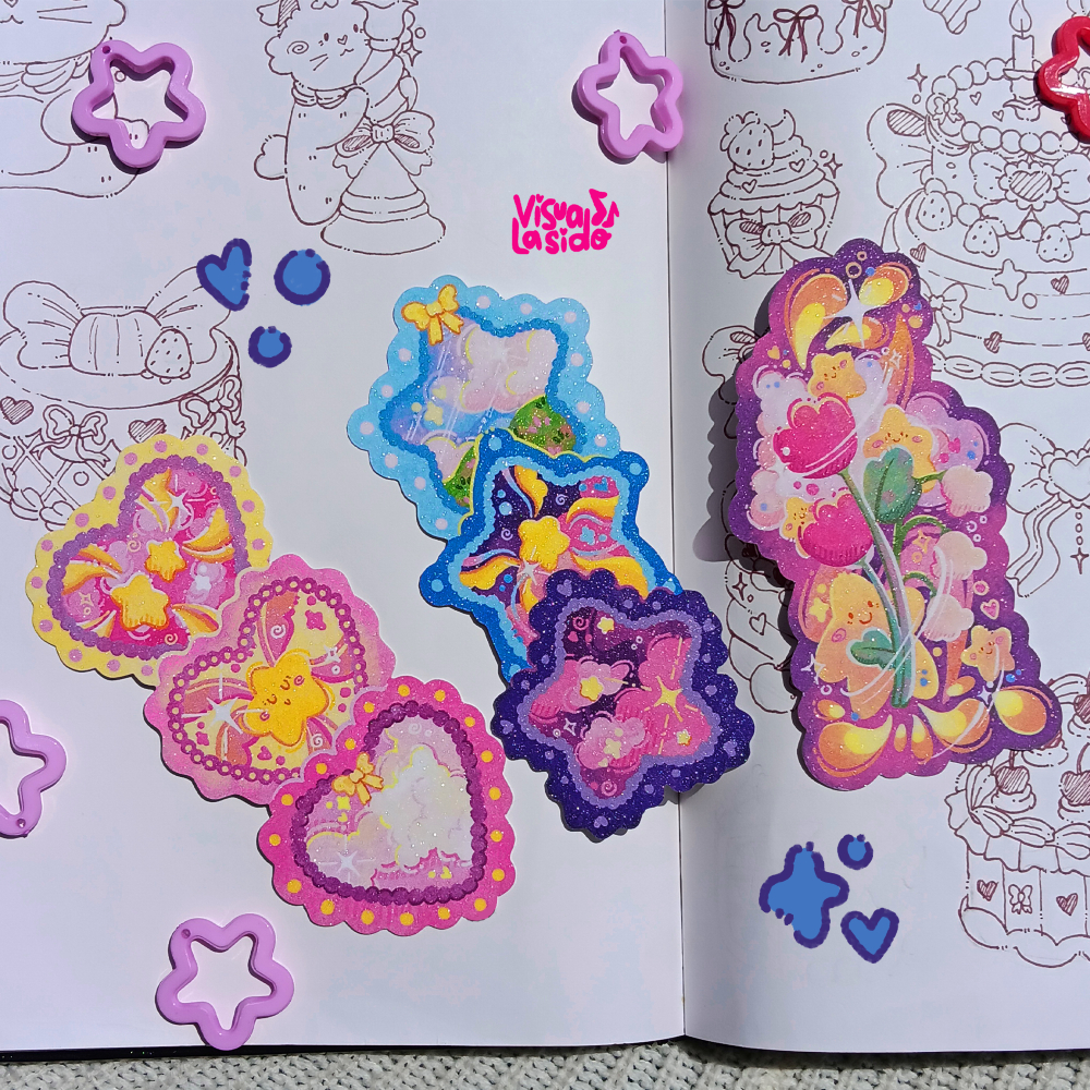 

Bookmark - Stargazing, Hearts Meet, Midnight Bloom