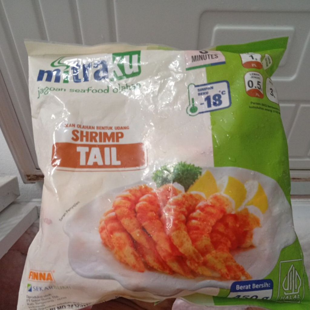 

mitraku shrimp tail UK 450 gr
