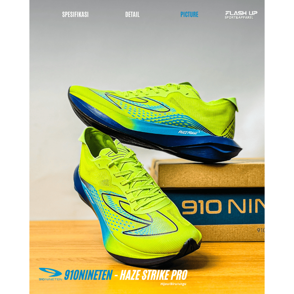 SEPATU RUNNING / LARI NINETEEN 910 - HAZE STRIKE PRO