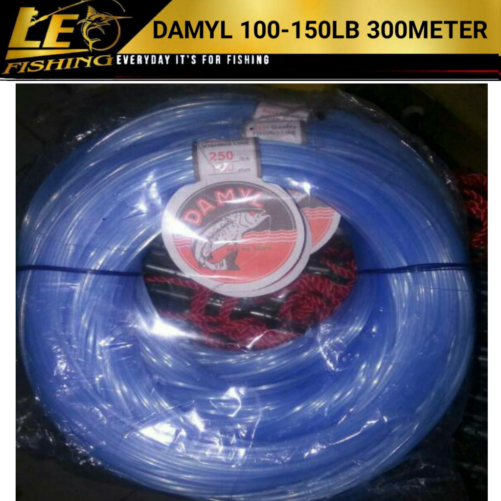 SENAR DAMYL 100LB 120LB 150LB 300 METER WARNA MAMBO, BIRU, HIJAU, PUTIH HIGH QUALITY PRODUK