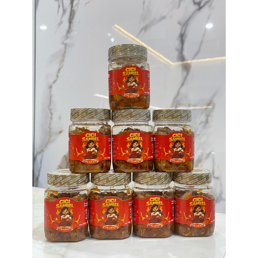 

Cici Sambel Cumi Home made Ciri Khas Nusantara Indonesia Best Seller