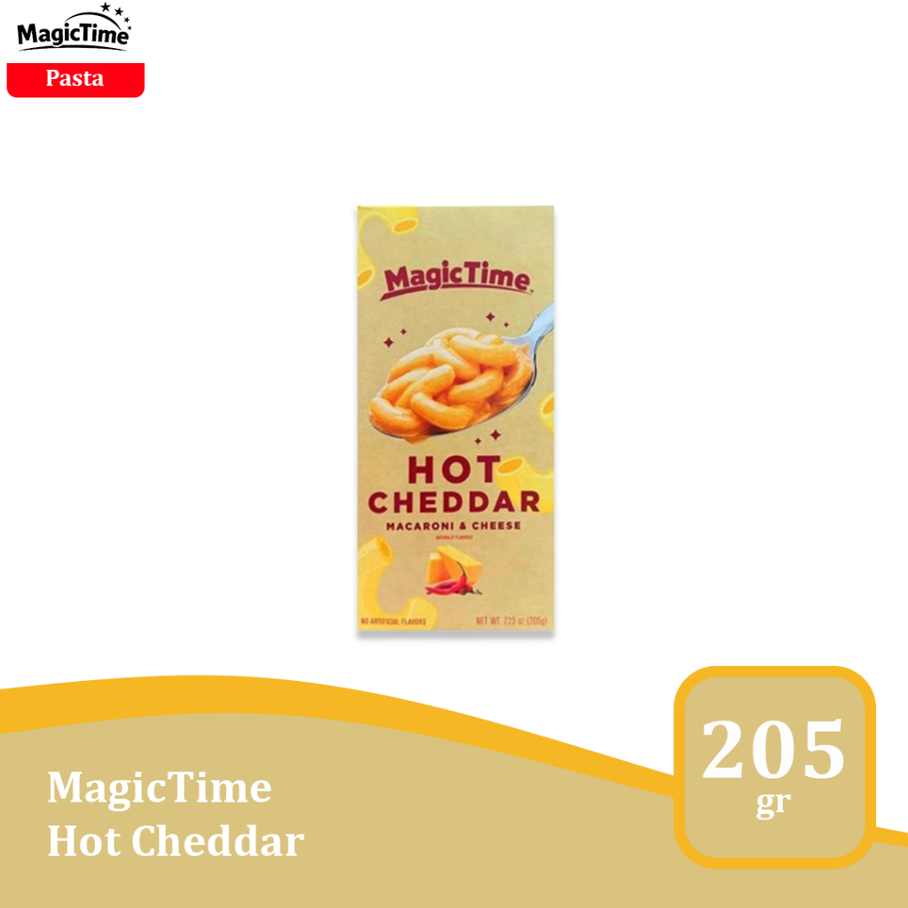 

MagicTime Mac & Cheese Hot Cheddar 7.23 oz - Makanan Impor USA