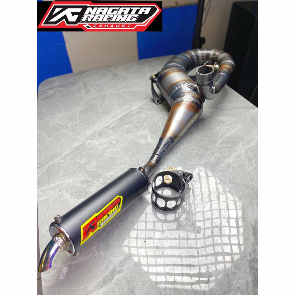 knalpot vespa buang kanan |150cc Excel/Px series/ Px/Super/Sprint/Exsklusif/Bajaj/Ps/Gs || model pan