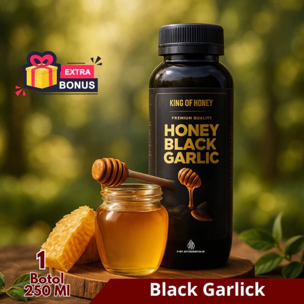 

Promo Madu Honey Black Garlic Bawang Hitam Tunggal Lanang Premium 250 ml Kesehatan Pria Penambah Stamina