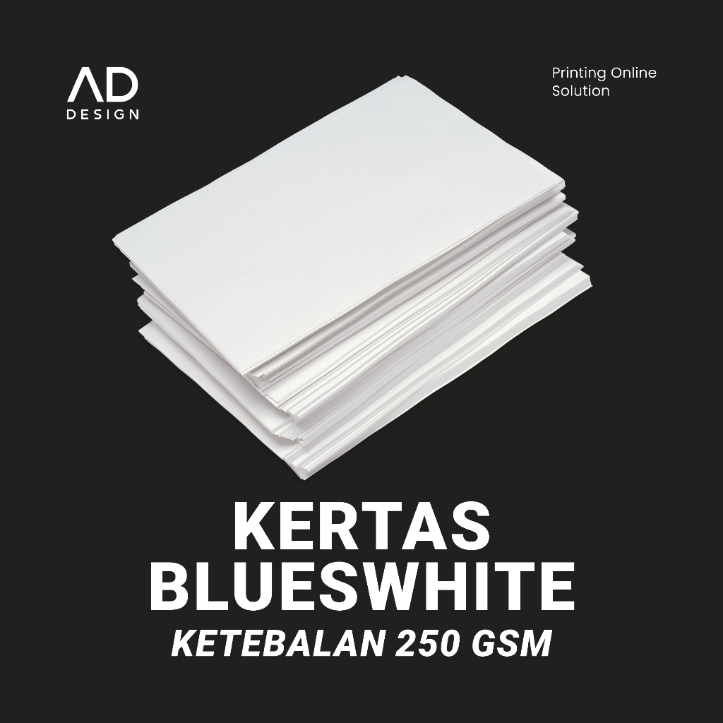 

KERTAS BLUESWHITE, KERTAS BC, KERTAS UNDANGAN KETEBALAN 250 GSM