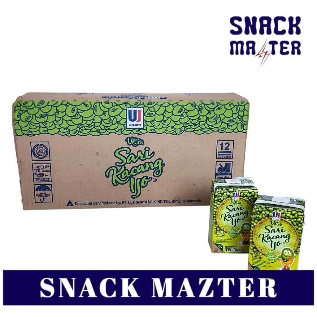 

Ultra Sari Kacang Ijo KARTON - Netto 150 ml x 24 pcs