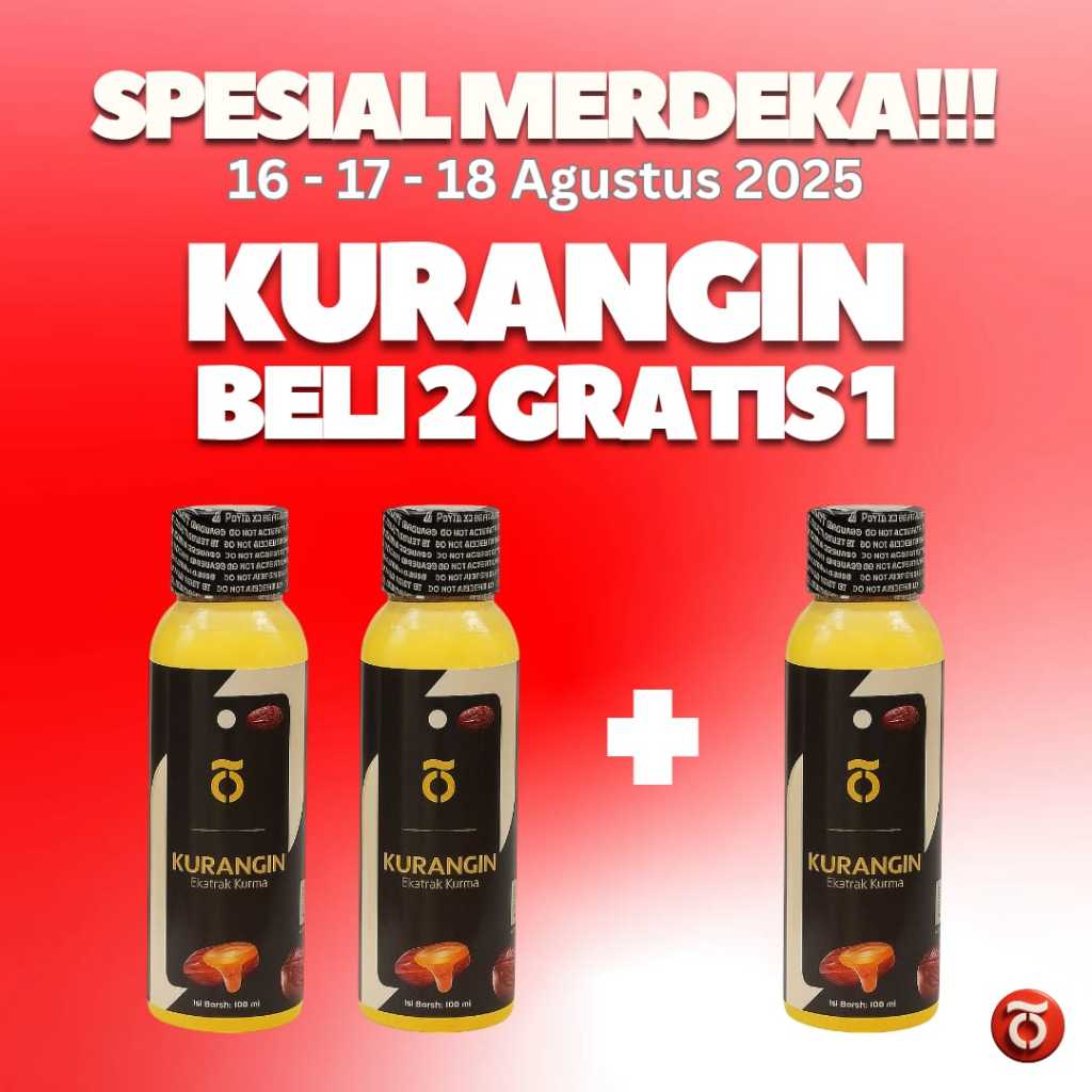 

PROMO MERDEKA KURANGIN BELI 2 + GRATIS 1 KURANGIN — periode terbatas