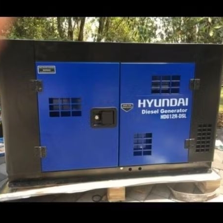 Mesin Genset Silent Diesel Generator HYUNDAI HDG 12 R Diesel 9000 watt