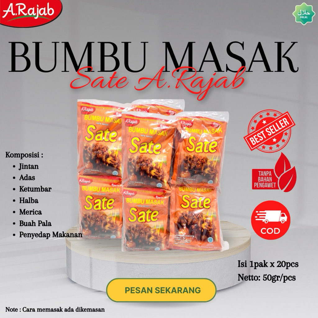 

Bumbu Sate A.Rajab 1 PAK