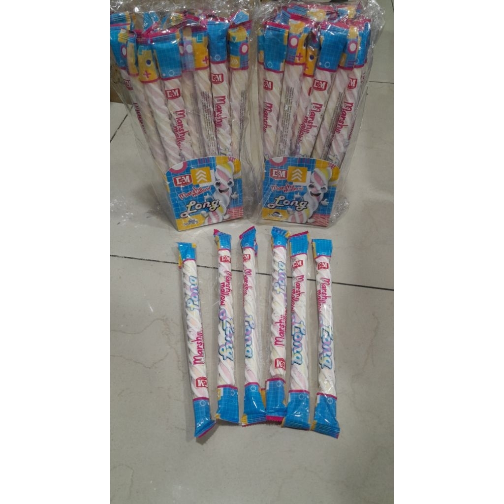 

Permen Marsmelow Kepang panjang Isi 20 pcs