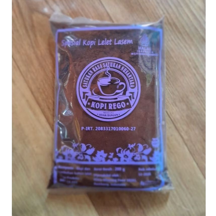 

KOPI REGO LELET LASEM MURAH HITAM PEKAT ROBUSTA LEMBUT HALUS GRANAT RAJA MLAYANG SARANG BREWOK