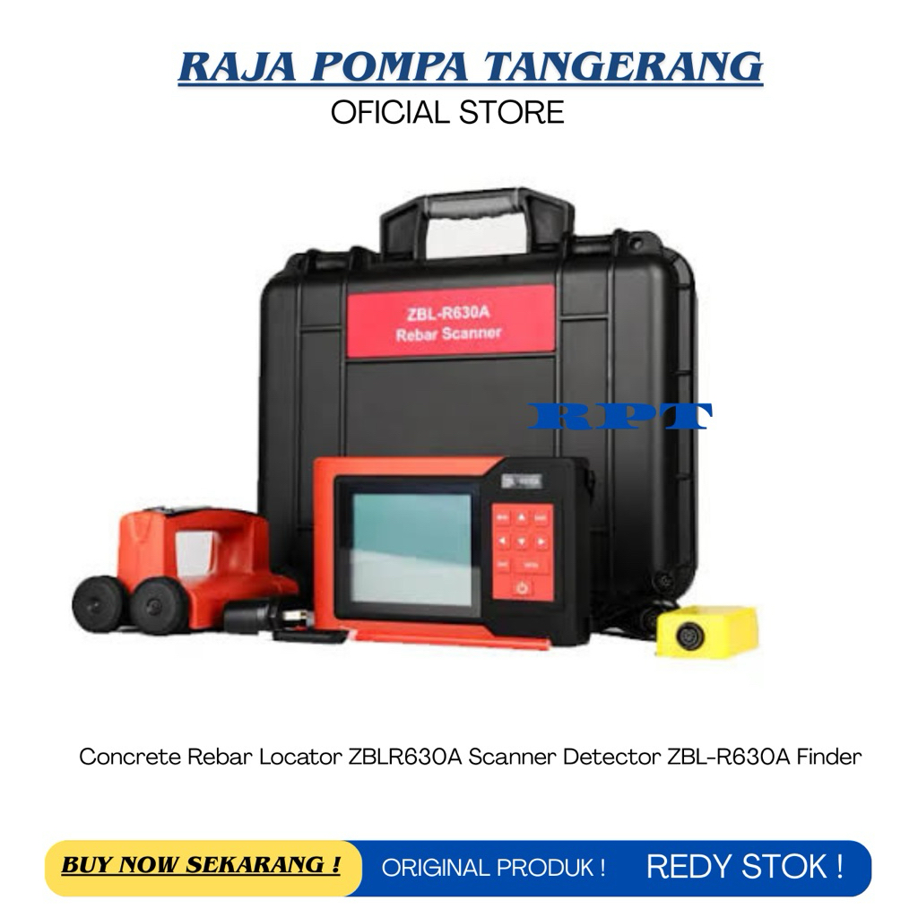 ZBl R630A Concrete Rebar Locator Scanner Ferromagnetic Detector ZBL