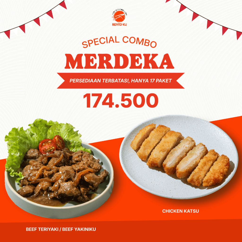 

SPECIAL COMBO MERDEKA BEEF TERIYAKI / YAKINIKU