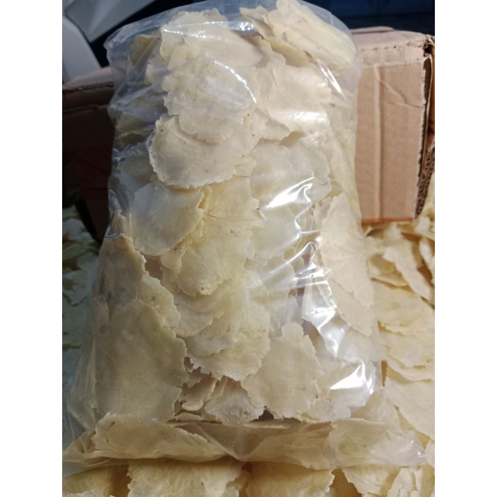 

Emping melinjo mentah ukuran 2&3 biji berat 500gram full kering