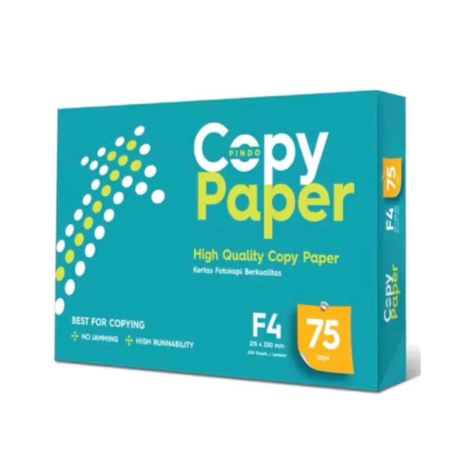 

KERTAS HVS F4 75 GSM COPY PAPER HIGH QUALITY 500 SHEETS