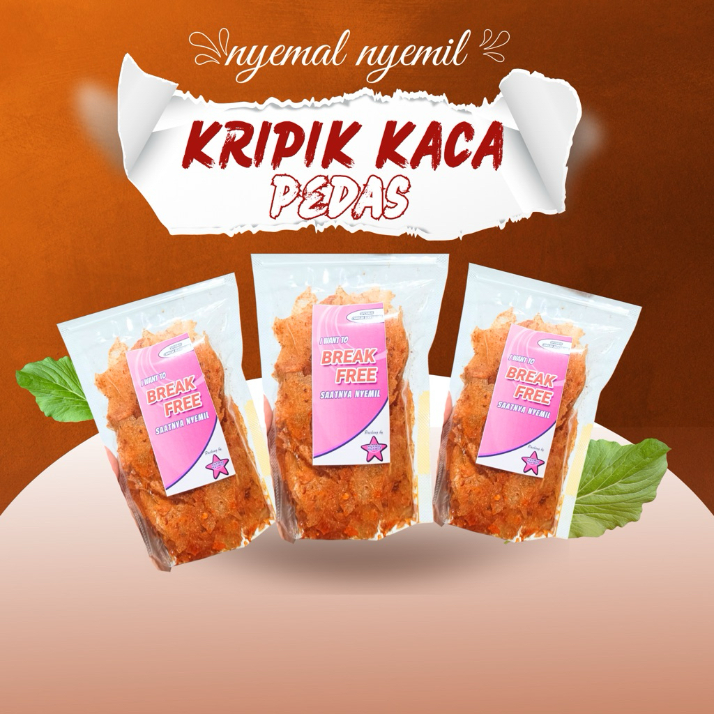 

keripik kaca kemasan ekonomis 130g by|| nyemal nyemil