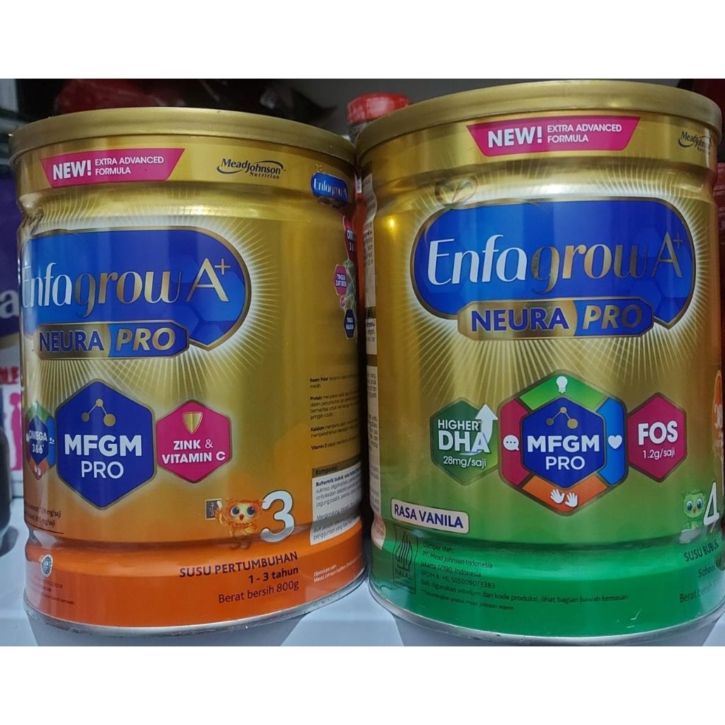 

Enfagrow A+ 3 , A+ 4 Vanilla 800gr