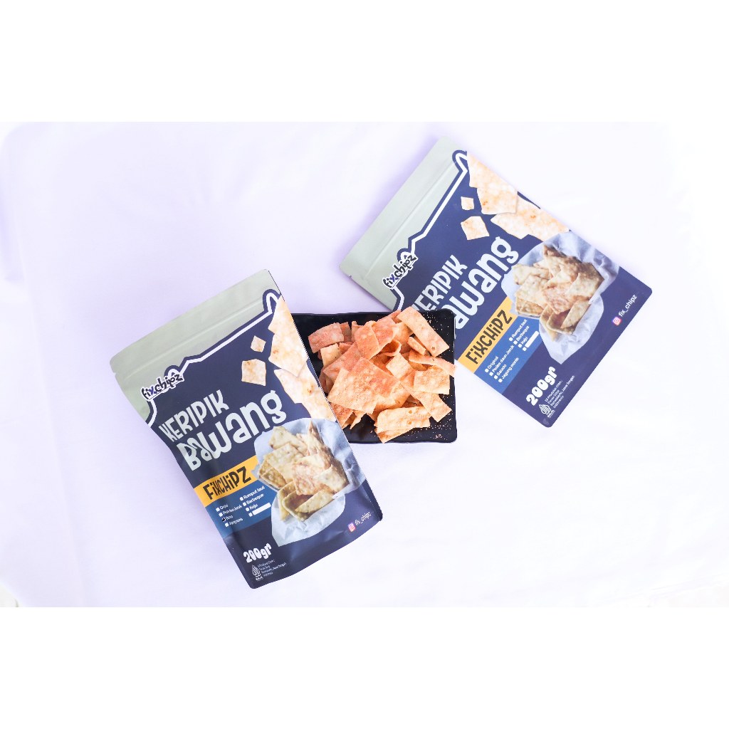

FIXCHIPZ Keripik Bawang Rasa Keju 200gr – Creamy Gurih yang Bikin Nagih!