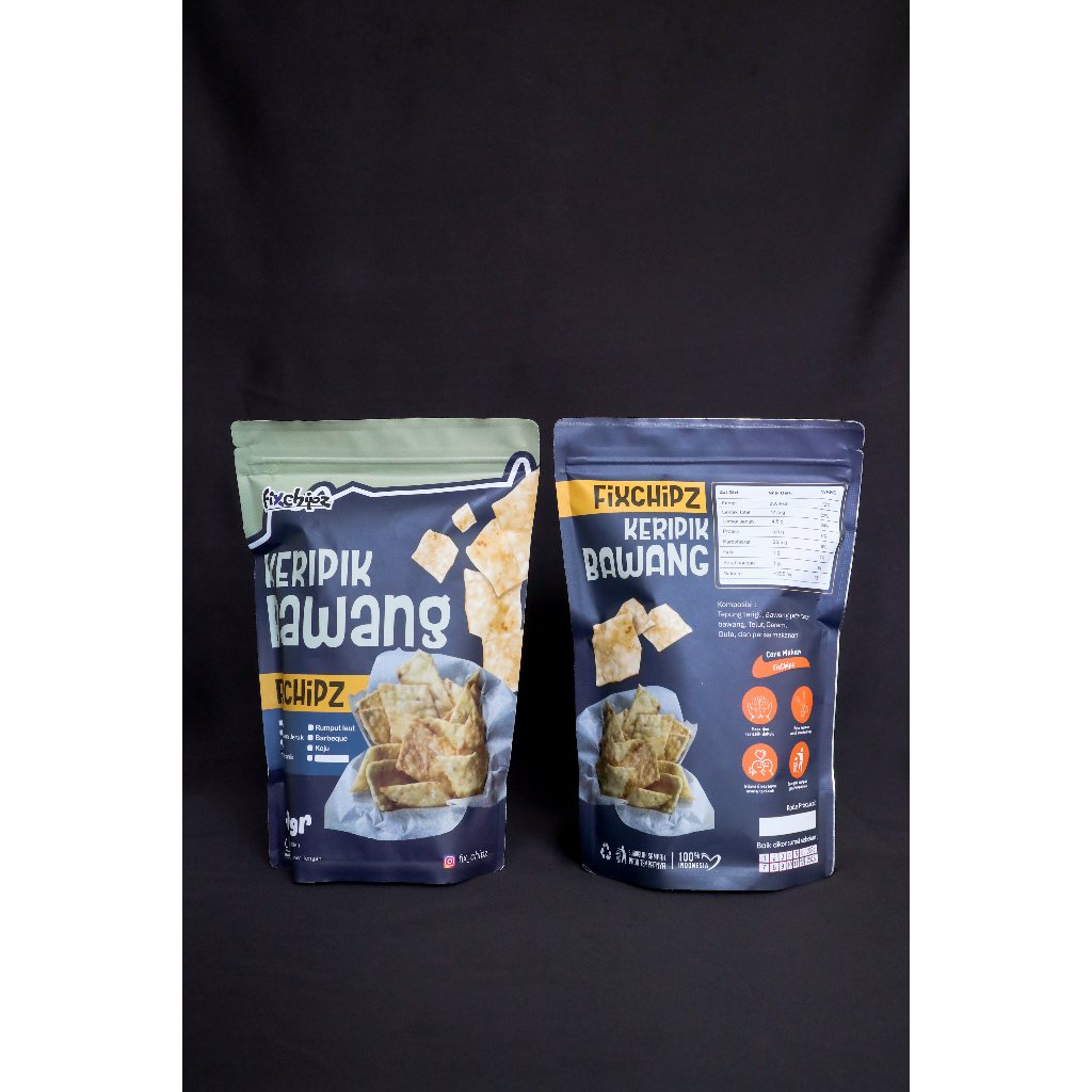 

FIXCHIPZ Keripik Bawang Rasa Jagung Manis 200gr – Manis Gurih yang Bikin Mood Naik!