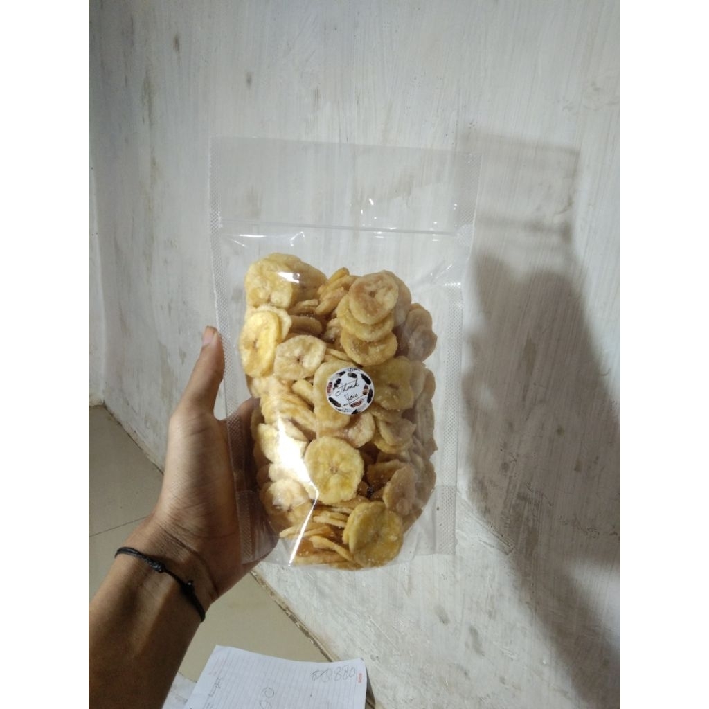 

keripik pisang manis varian rasa isi 250gram