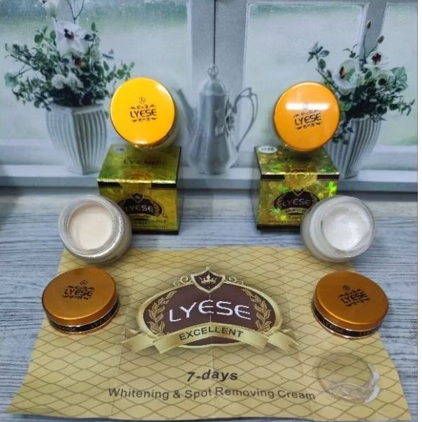 CREAM LYESE SIANG MALAM, LYESE WHITENING CREAM, LYESE CREAM