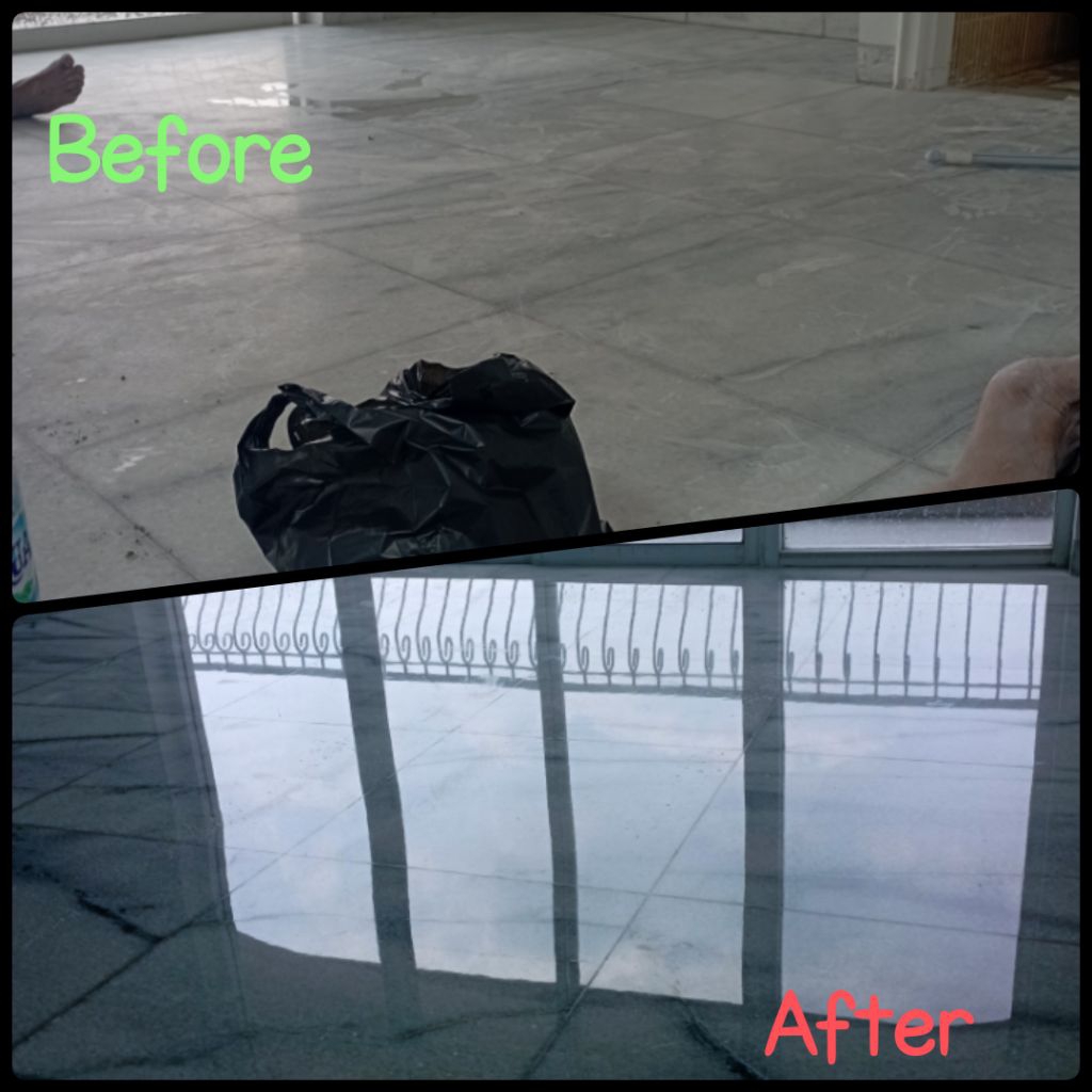 Jasa Poles Lantai Marmer Granit Traso Acian semen dll