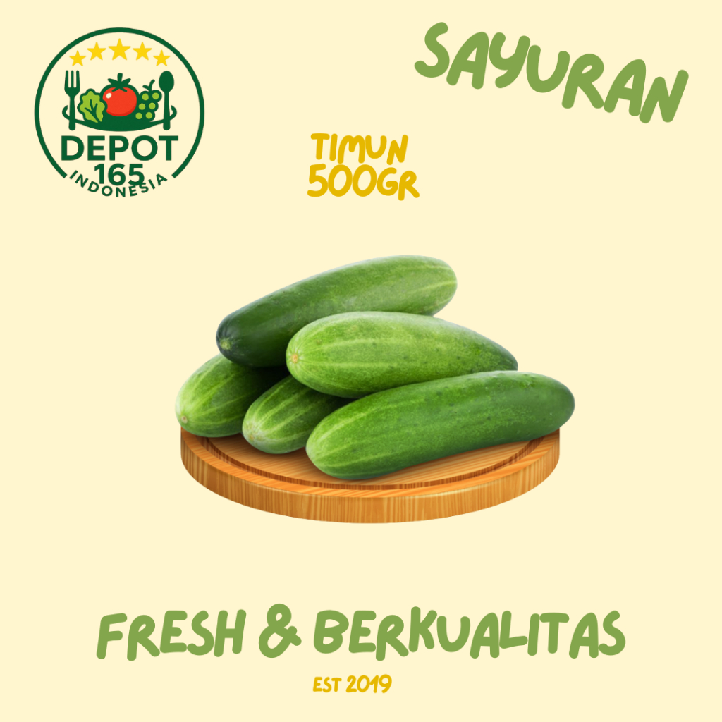 

TIMUN LALAP SEGAR MENTIMUN 500GR | DEPOT 165 INDONESIA MART | SURABAYA