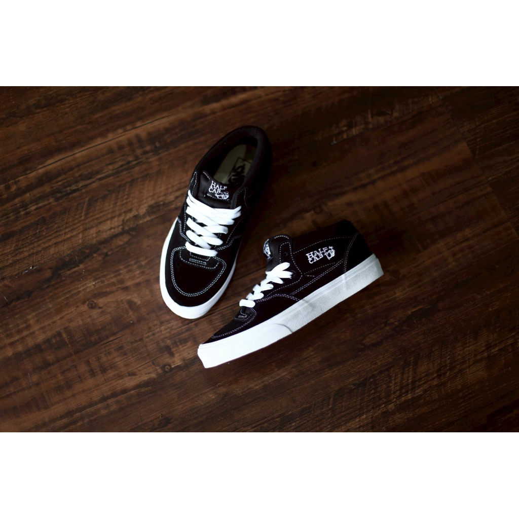 Vans Half Cab Black White