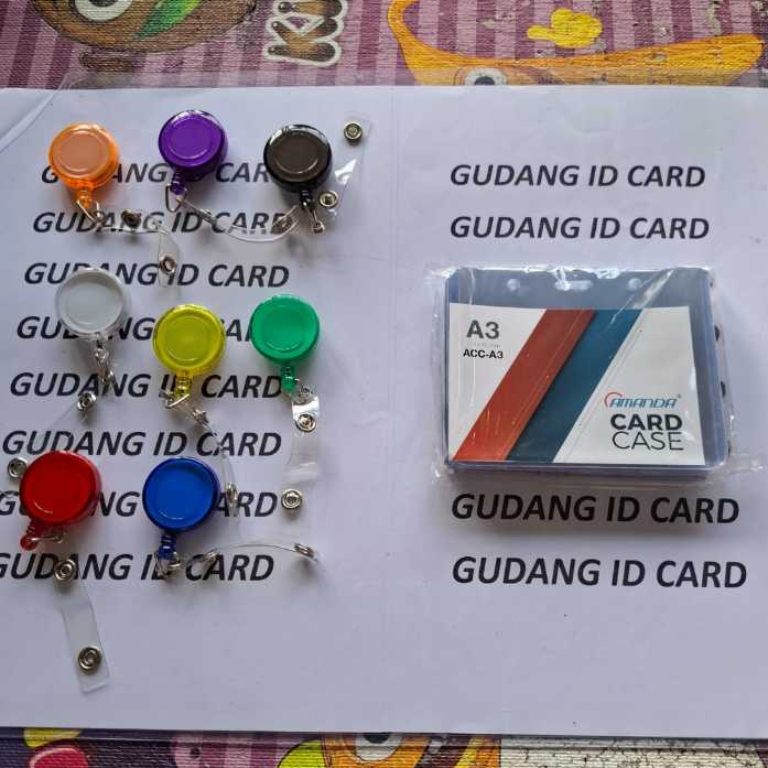 

Paket Card Case A3 dengan YoYo ID Transparant