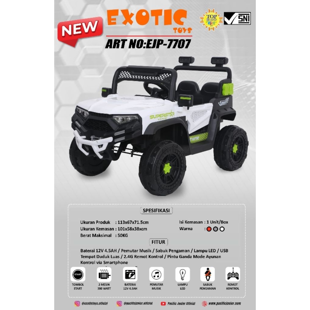 Mobil Aki Jeep Ejp 7707