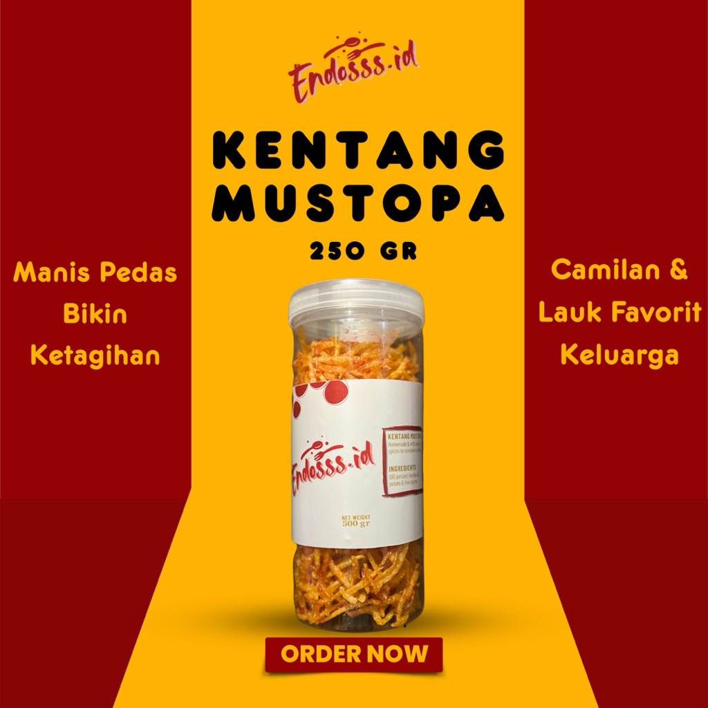 

250 Gram Kentang Mustopa by endosss.id manis dan gurih