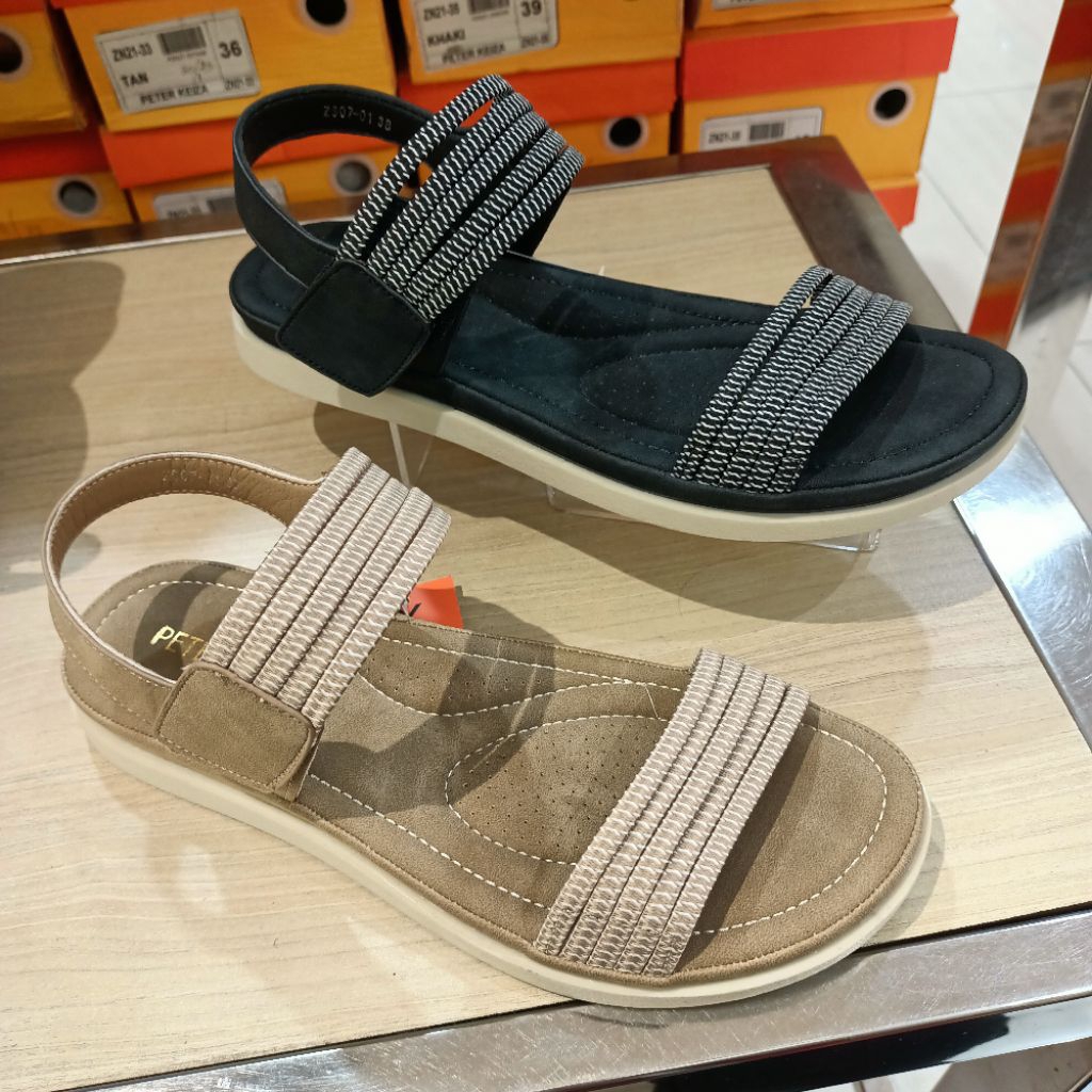 sepatu sandal wanita/sandal tali PETER KEIZA original matahari